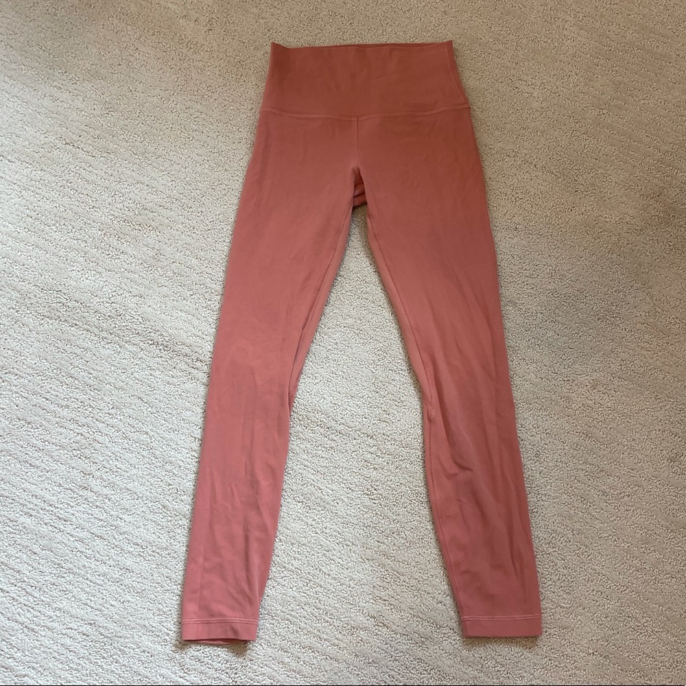 Lululemon Align Leggings Size 4 Orange